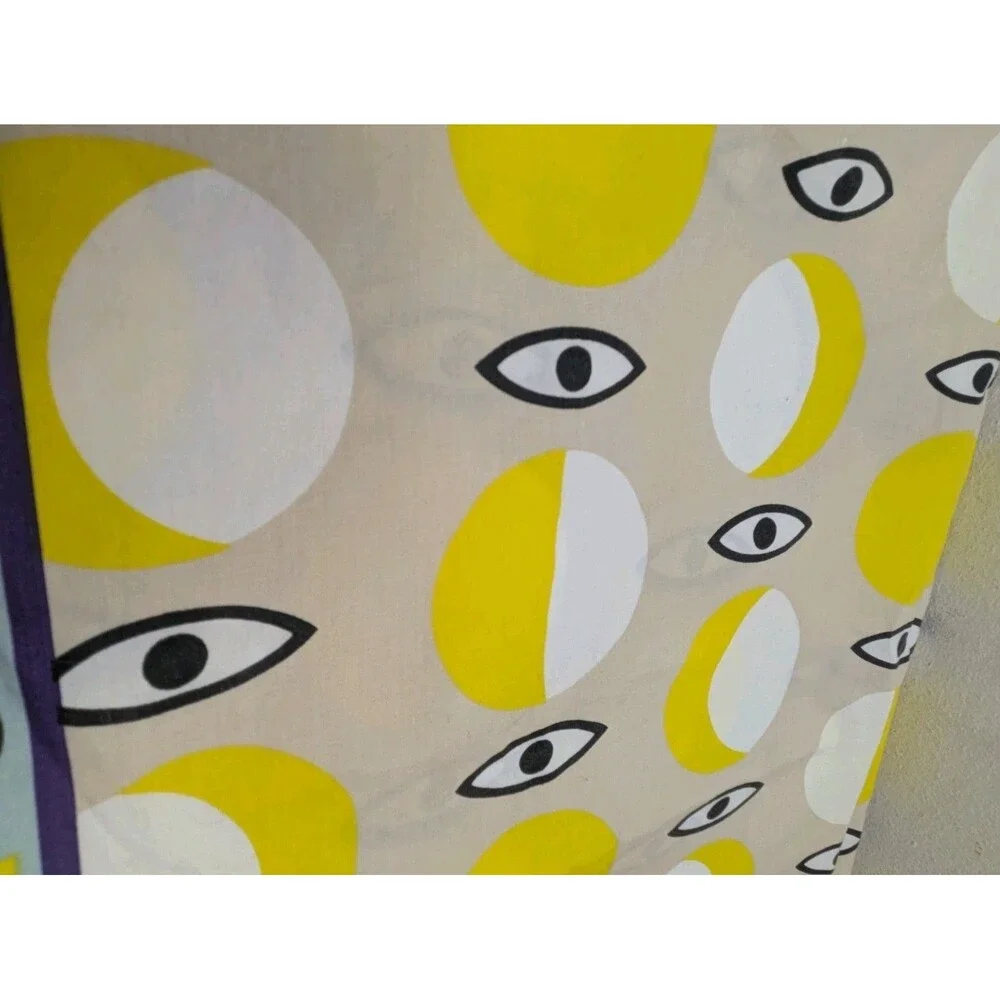 IKEA Glödande Wondermooi TWIN Pillowcase Evil Eye Boho Moon Phases 20